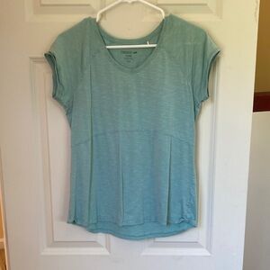 Toad&Co Women's Light Blue Short Sleeve Tee